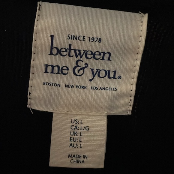 Hohoho sparkley black Christmas sweater in size large - Picture 3 of 5